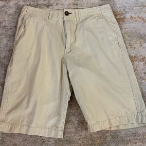 American Eagle Khaki Longboard Shorts